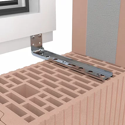 F-U-P-FMW - Flat-U-Profile Window Mounting Angle