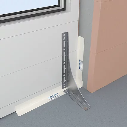 3D Darstellung Anschlussprofil mit SLW