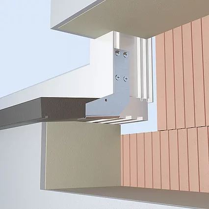 Direct-Window Sill Bracket stone flush