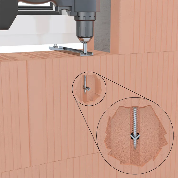 V-Perforated Rail step 2