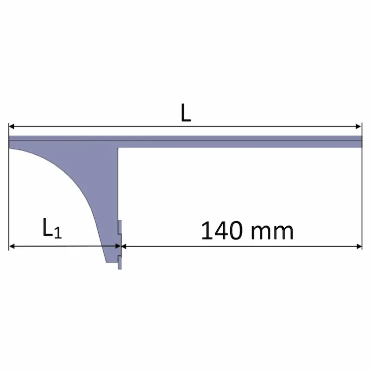 SL-Bracket - Heavy Load Bracket measurements