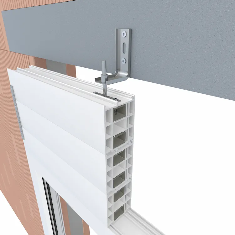 Window Mounting Angle with Floating Bearing