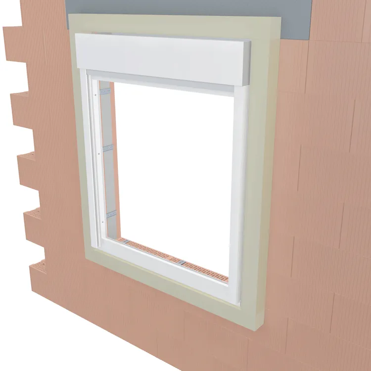 Insulation Frame wall edge strip